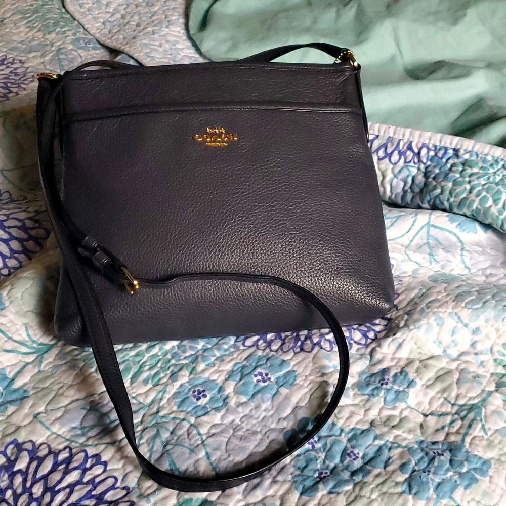 Coach Elegant Navy Crossbody Bag